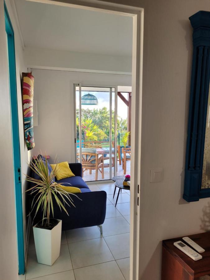 Appartement Prive Eco-Responsable, Vue Sur La Mer Des Caraibes Et Jardin Clos, Wifi, A 2Mn De La Plage Sainte-Luce Exterior foto